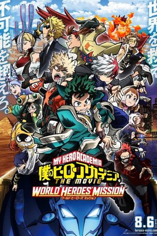 Poster Boku no Hero Academia Movie 3: World Heroes Mission