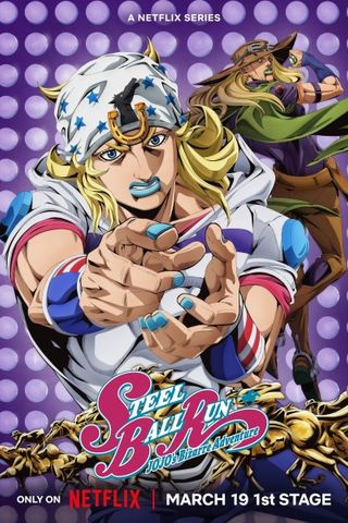 Poster JoJo's Bizarre Adventure 6 : Steel Ball Run